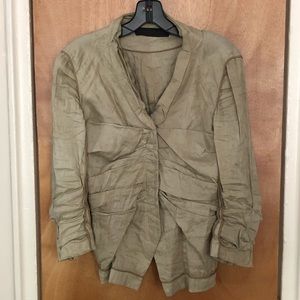 Donna Karan Collection Runway RARE summer blazer